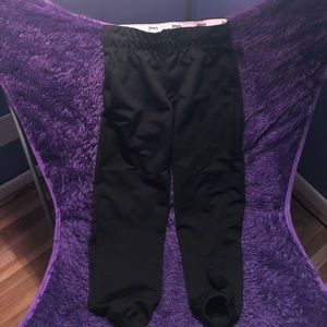 Black softball pants in perfect condition!!